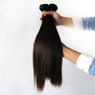 Luxury quality straight human hair weave bundle virgin hair weft natural straight virgin human hair weft bundle