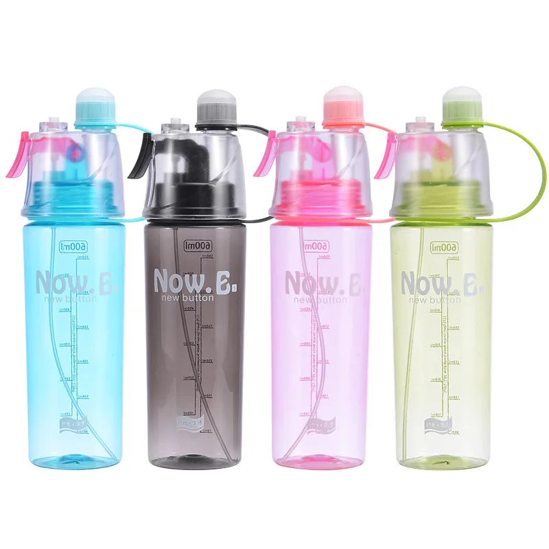 Fangjuu Creative custom summer water cooling mist spray top plastic water bottle large capacity outdoor sports bottle, Picture
Fangjuu Creative custom summer water cooling mist spray top plastic water bottle large capacity outdoor sports bottle, Picture