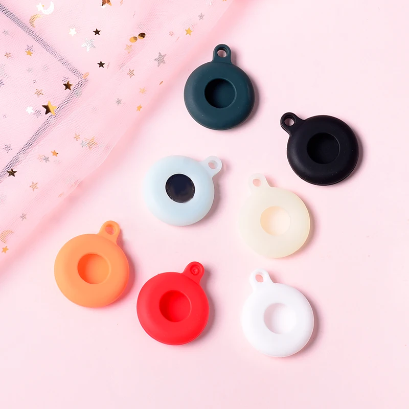 Protective Cover Silicone Case Location Tracker Protector For Apple Airtag Hollow Leather Airtags Case, Multi 
Protective Cover Silicone Case Location Tracker Protector For Apple Airtag Hollow Leather Airtags Case, Multi