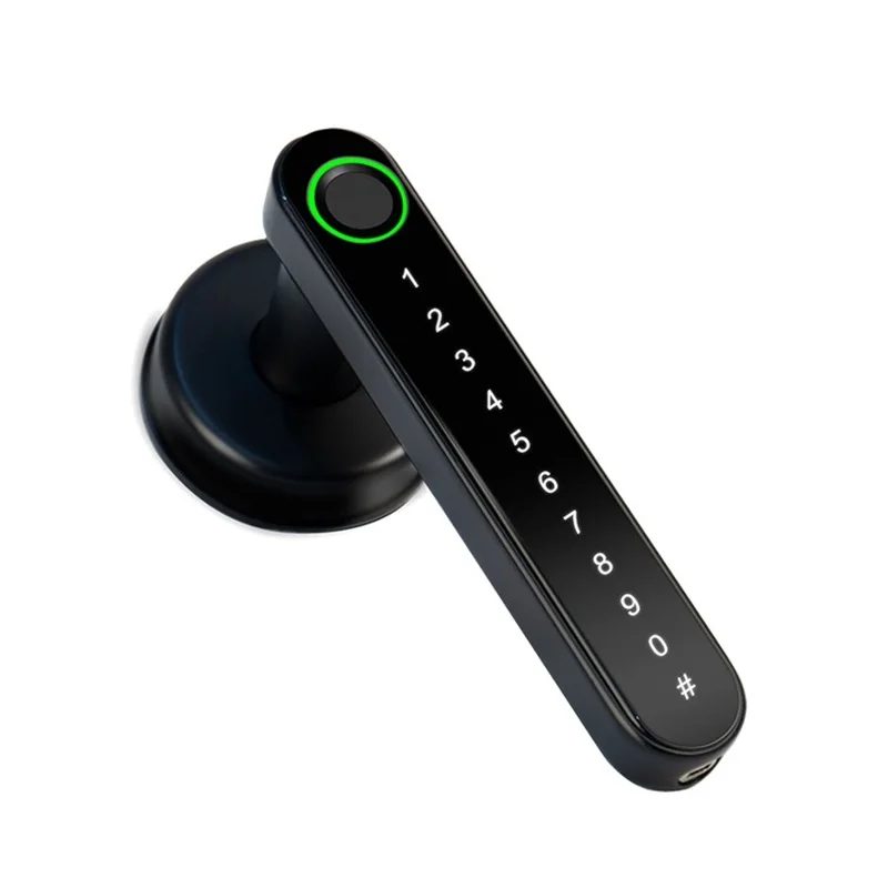 Smartek High Security Digital lever Handle Smart Fingerprint handle door Lock Biometric Fingerprint Lever
Smartek High Security Digital lever Handle Smart Fingerprint handle door Lock Biometric Fingerprint Lever