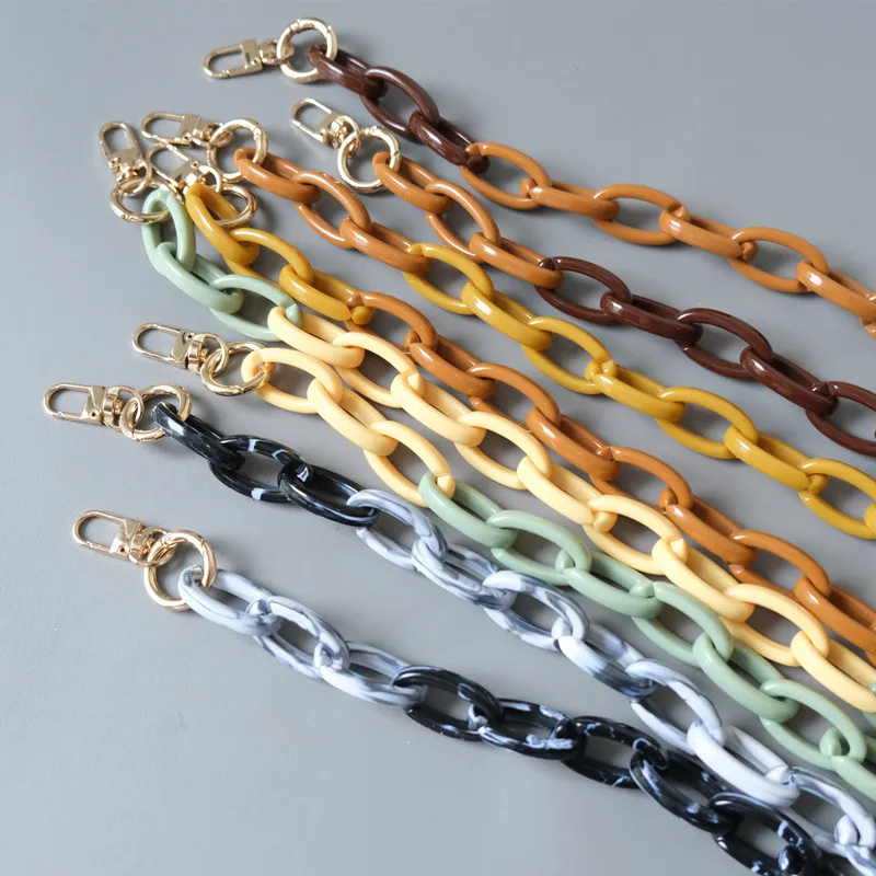 Tianweisi Row Chain Accessory Chain Mix Color Acrylic Plastic Link Chain For Handbag, As picture
Tianweisi Row Chain Accessory Chain Mix Color Acrylic Plastic Link Chain For Handbag, As picture