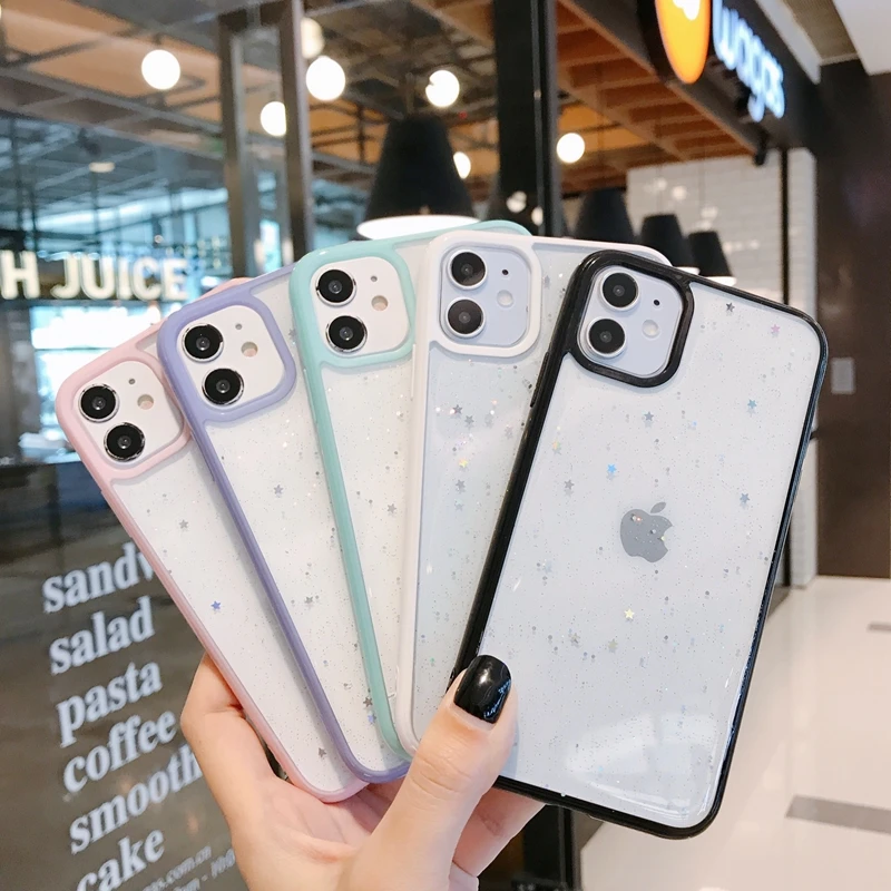High quality wholesale Twinkle Candy Transparent waterproof cute style Phone Case For iPhone soft plastic, 7 colors
High quality wholesale Twinkle Candy Transparent waterproof cute style Phone Case For iPhone soft plastic, 7 colors