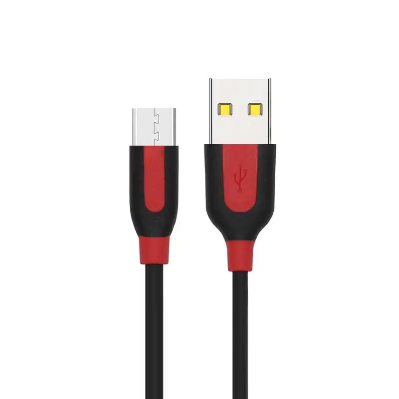 

Wholesale price durable TPE Material 2.4A mirco USB data fast charging cable 1M for Samsung S6 S5 for Android iPhone, Black