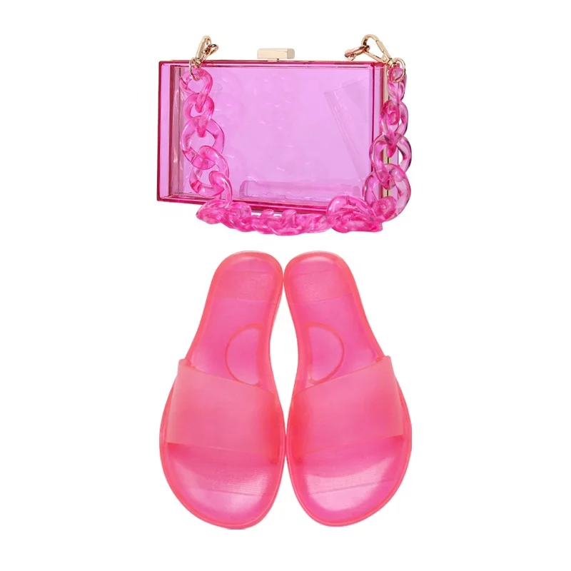fashionable transparent acrylic purses jelly sandals women sets crossbody handbags with summer jelly slippers
fashionable transparent acrylic purses jelly sandals women sets crossbody handbags with summer jelly slippers