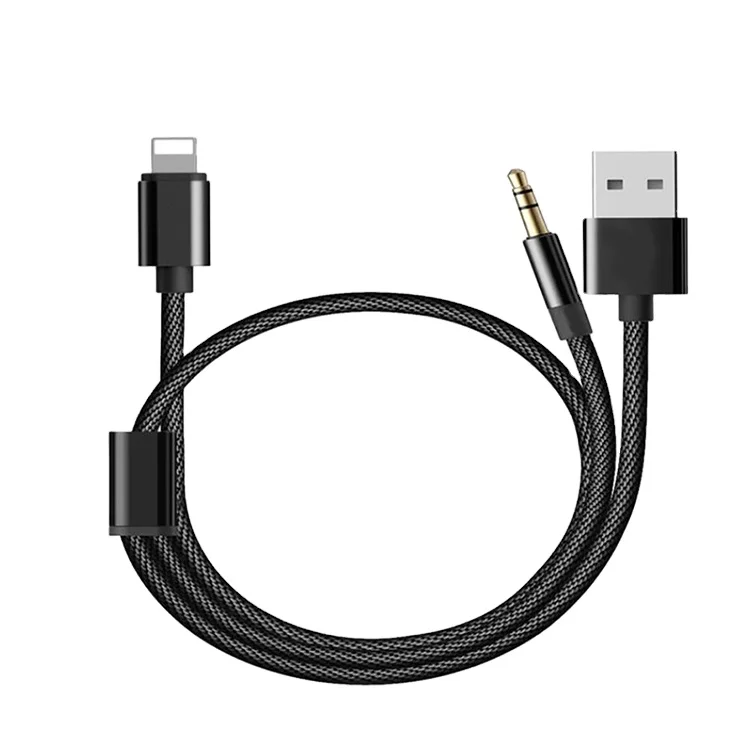China Wholesale Mobile Phone Use Best Lighting to USB And 3.5Mm Audio Extension Cable For Lightning Nylon Braided Adapter wire
China Wholesale Mobile Phone Use Best Lighting to USB And 3.5Mm Audio Extension Cable For Lightning Nylon Braided Adapter wire