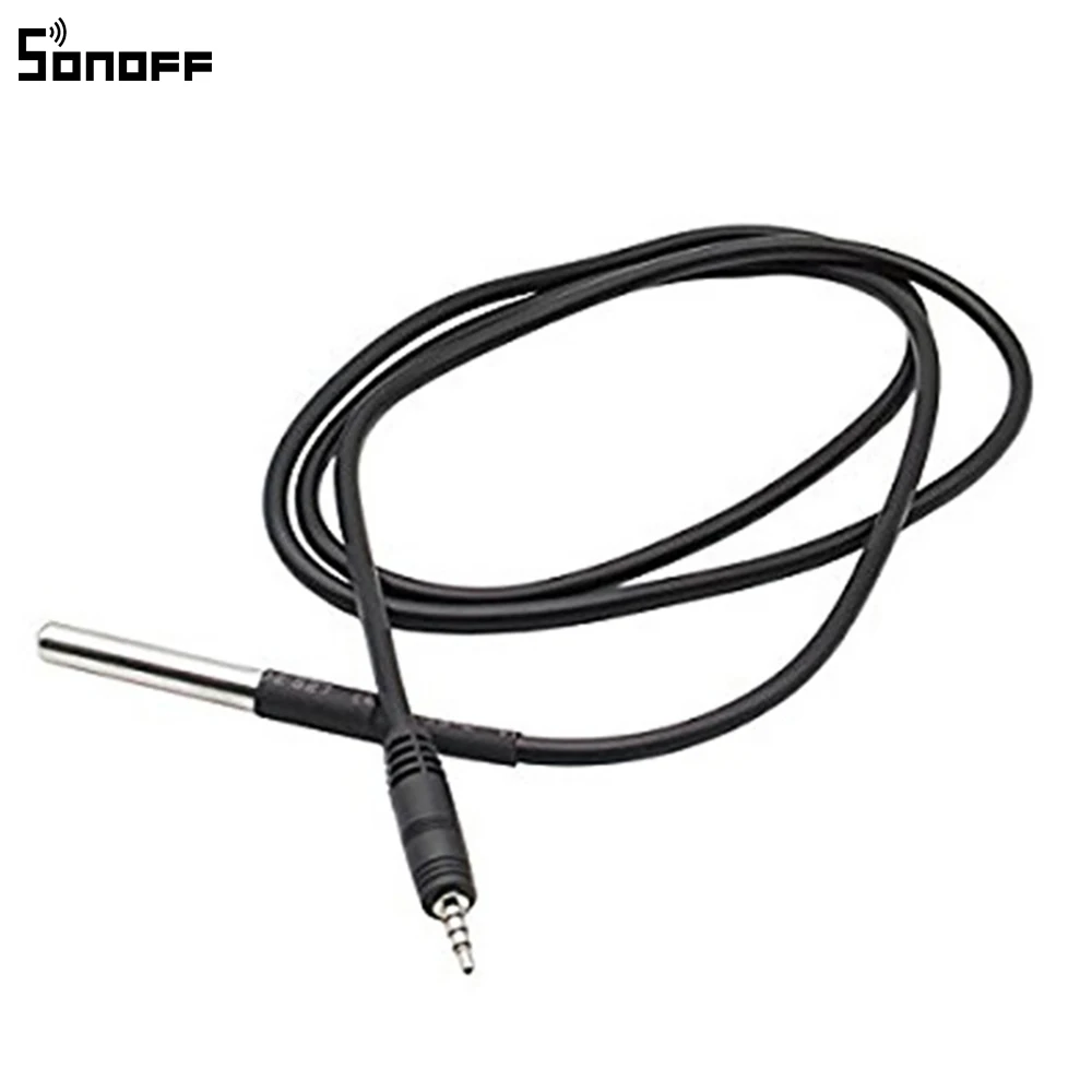 

Hot Sale SONOFF DS18B20 Waterproof Sensor Monitor Temperature Works With SONOFF TH10 /TH16 Smart Wifi Switch