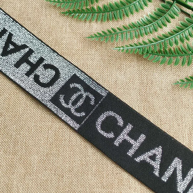 New gold letter jacquard elastic belt with rubber band clothing pants skirt elastic belt factory wholesale
New gold letter jacquard elastic belt with rubber band clothing pants skirt elastic belt factory wholesale