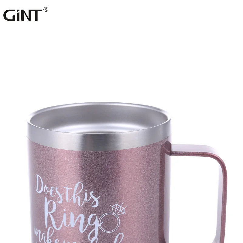 12oz 304 stainless steel water mug tumbler with holder High Quality double wall Customized vacuum mug
12oz 304 stainless steel water mug tumbler with holder High Quality double wall Customized vacuum mug