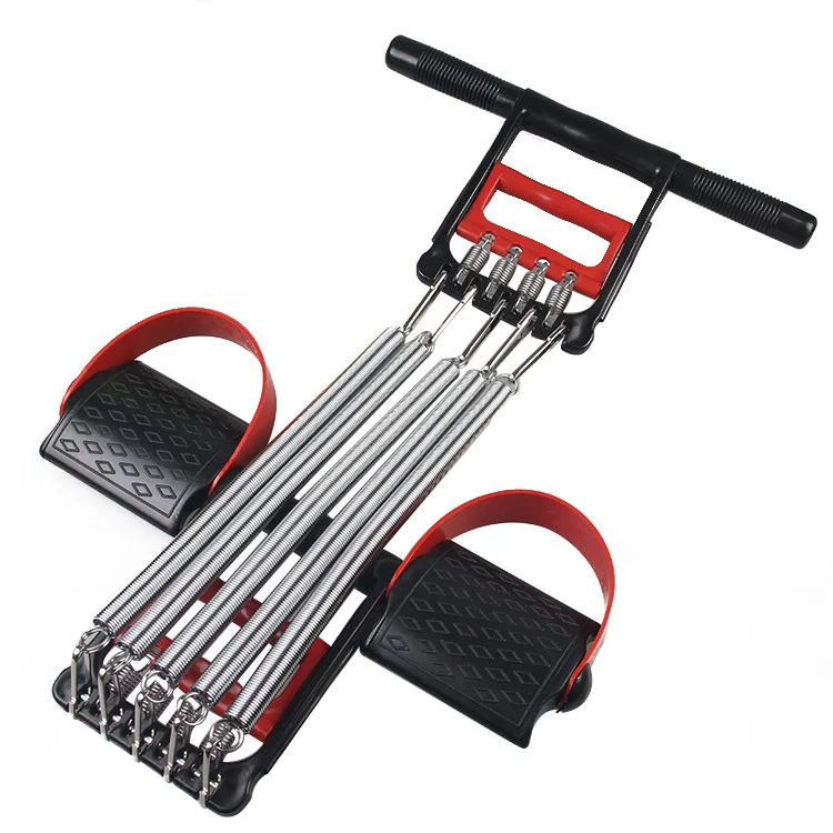 Gym Pedal Pulling Indoor Fitness Removable Chrome Spring Exerciser Chest Expander, Red+black
Gym Pedal Pulling Indoor Fitness Removable Chrome Spring Exerciser Chest Expander, Red+black