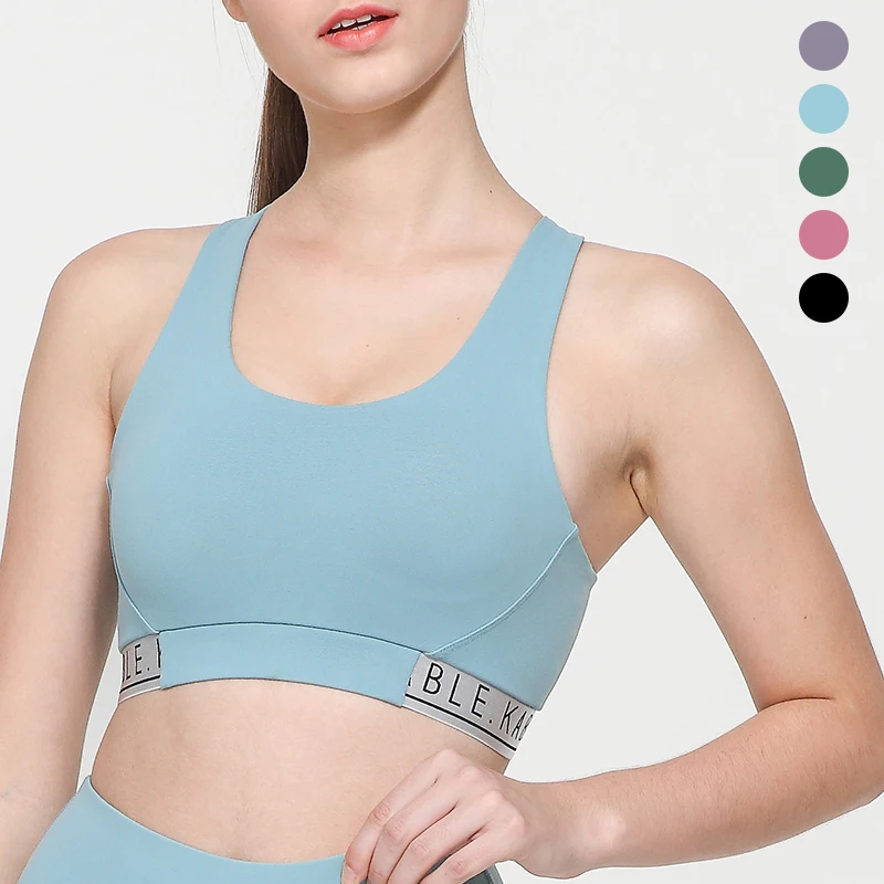 Wholesale Athletic Racer Back Workout Bras Custom Letter Band Sports Bra Yoga Top Womens Gym Clothing Fitness Yoga Bra, Red/green/blue/black/purple
Wholesale Athletic Racer Back Workout Bras Custom Letter Band Sports Bra Yoga Top Womens Gym Clothing Fitness Yoga Bra, Red/green/blue/black/purple