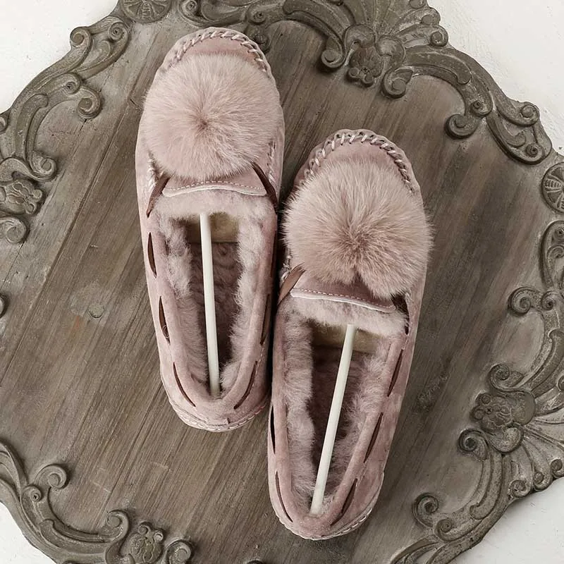 New Women 100% Natural Fur Shoes Moccasins Mother Loafers Soft Genuine Leather Leisure Flats Female Driving Casual Footwear
New Women 100% Natural Fur Shoes Moccasins Mother Loafers Soft Genuine Leather Leisure Flats Female Driving Casual Footwear