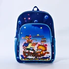 outdoor Cute style backpack LED Light Cartoon school bags of latest designs Boys School bag
