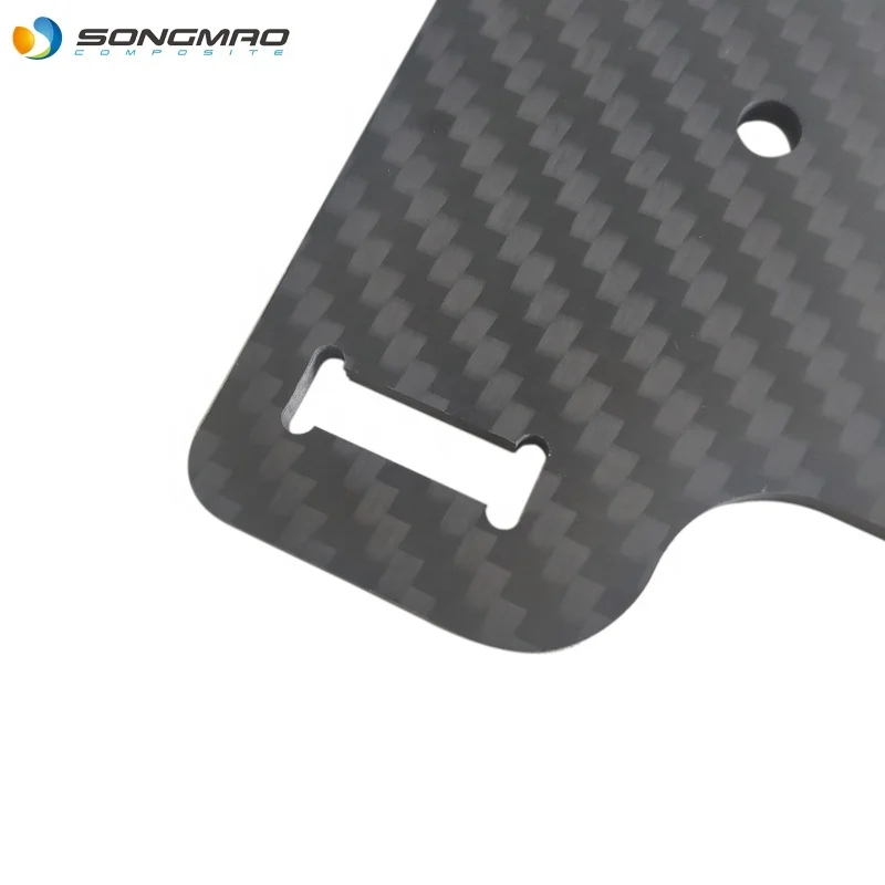 Abrasion resistant 3k carbon sheet matte
