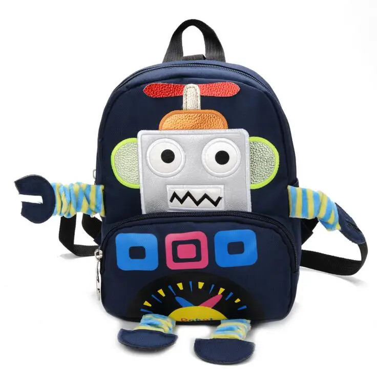 Cartoon Robot Kindergarten School Bag Waterproof Oxford Backpack For Kid, Red,green,blue,black
Cartoon Robot Kindergarten School Bag Waterproof Oxford Backpack For Kid, Red,green,blue,black