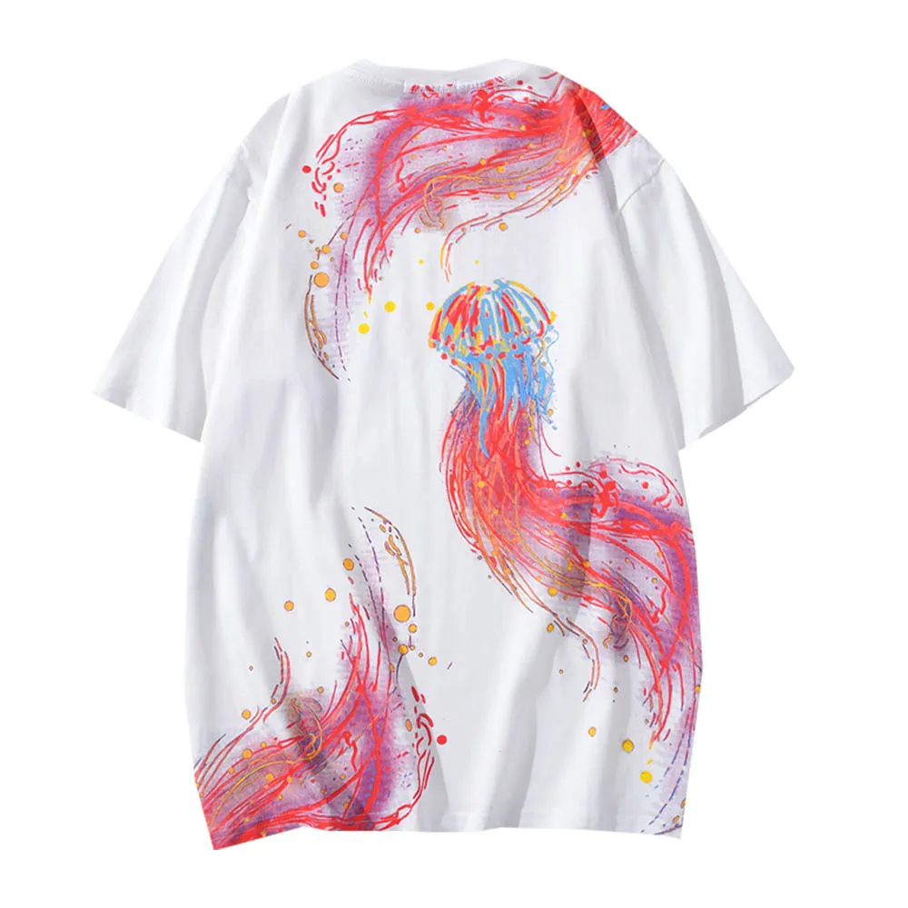 Retro new design t shirts men custom cotton printing t shirt
