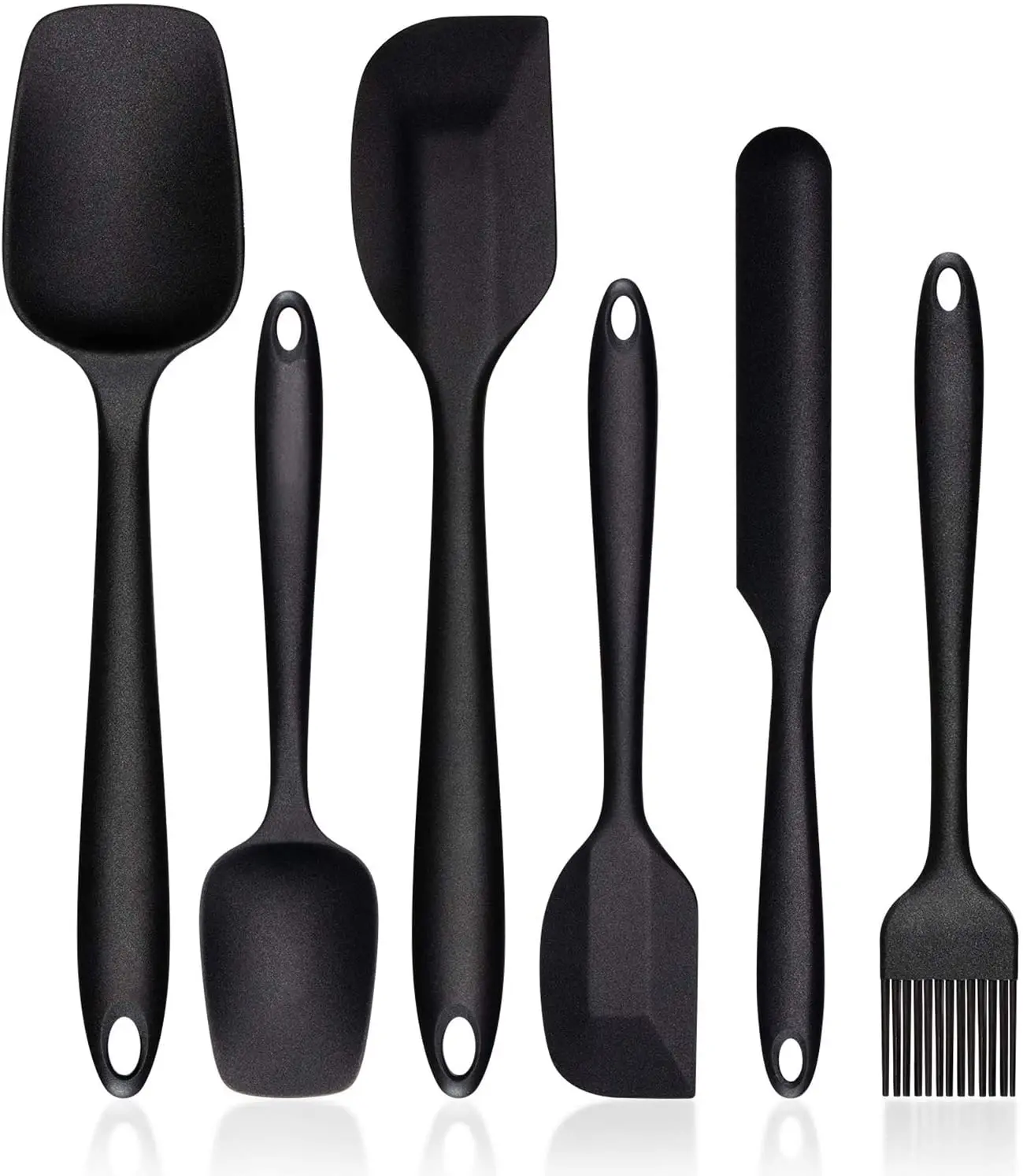 6 Piece Set Heat-Resistant Spatula Rubber Spatula Non-Stick for Cooking Baking and Mixing Silicone Spatula Set
6 Piece Set Heat-Resistant Spatula Rubber Spatula Non-Stick for Cooking Baking and Mixing Silicone Spatula Set