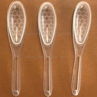 PP Transparent Flatware Fill 7ml 10ml can Seal Aluminium Foil Plastic Sweet Honey Spoon