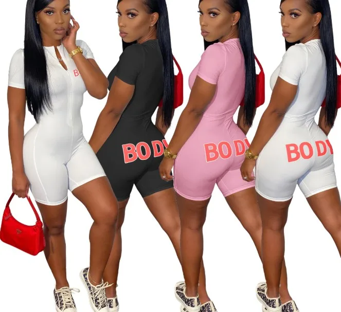 new body rompers women girls fashion letters printed summer short sleeve shorts jumpsuits one piece sets clothes
new body rompers women girls fashion letters printed summer short sleeve shorts jumpsuits one piece sets clothes