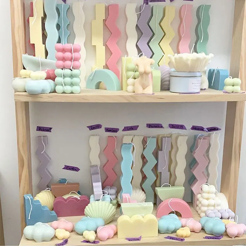 Wholesale FBA Amazon Dropshipping Geometric Form Silicone Mold For Candle Making DIY handmade Candle Form Mold, As the picture
Wholesale FBA Amazon Dropshipping Geometric Form Silicone Mold For Candle Making DIY handmade Candle Form Mold, As the picture
