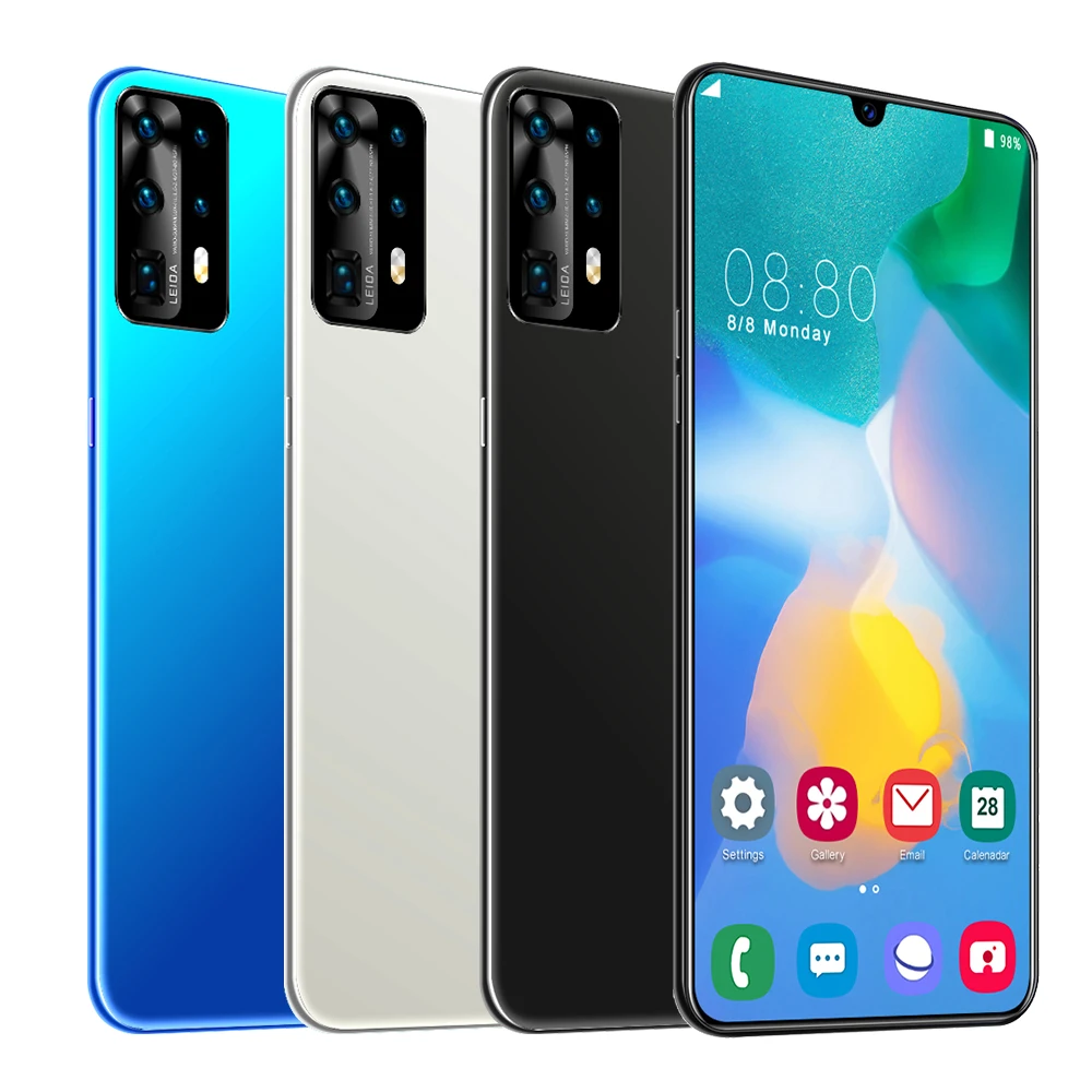 Wholesale cell phone P40 Pro 6.5 Inch screen New 12+512GB SmartPhone Android 10 3g 4g 5g Android Phone Mobile
Wholesale cell phone P40 Pro 6.5 Inch screen New 12+512GB SmartPhone Android 10 3g 4g 5g Android Phone Mobile