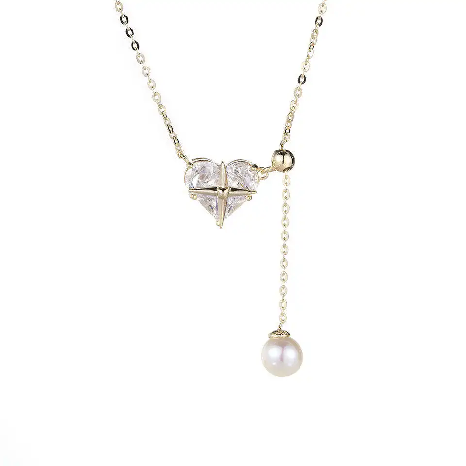 14k Jewelry Gold Plated Zircon 925 Sterling Silver Fresh Water Pearl Love Heart Pendant Necklace For Women New Arrival 2023
14k Jewelry Gold Plated Zircon 925 Sterling Silver Fresh Water Pearl Love Heart Pendant Necklace For Women New Arrival 2023