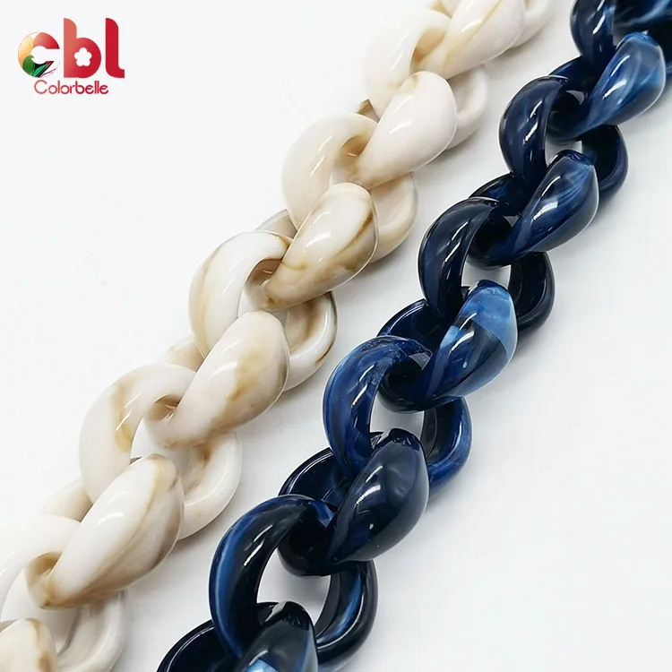 New Fashion acrylic chain bag Women's plastic chain , acrylic m ask chain, Customized color
New Fashion acrylic chain bag Women's plastic chain , acrylic m ask chain, Customized color
