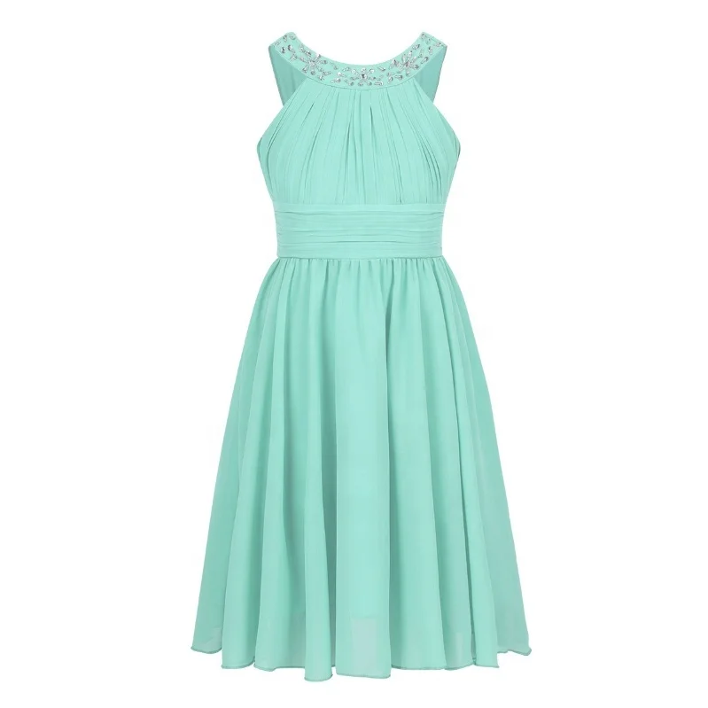 Kids Girls Sleeveless Flower Shaped Rhinestone Halter Neck Chiffon Birthday Party Dress
Kids Girls Sleeveless Flower Shaped Rhinestone Halter Neck Chiffon Birthday Party Dress