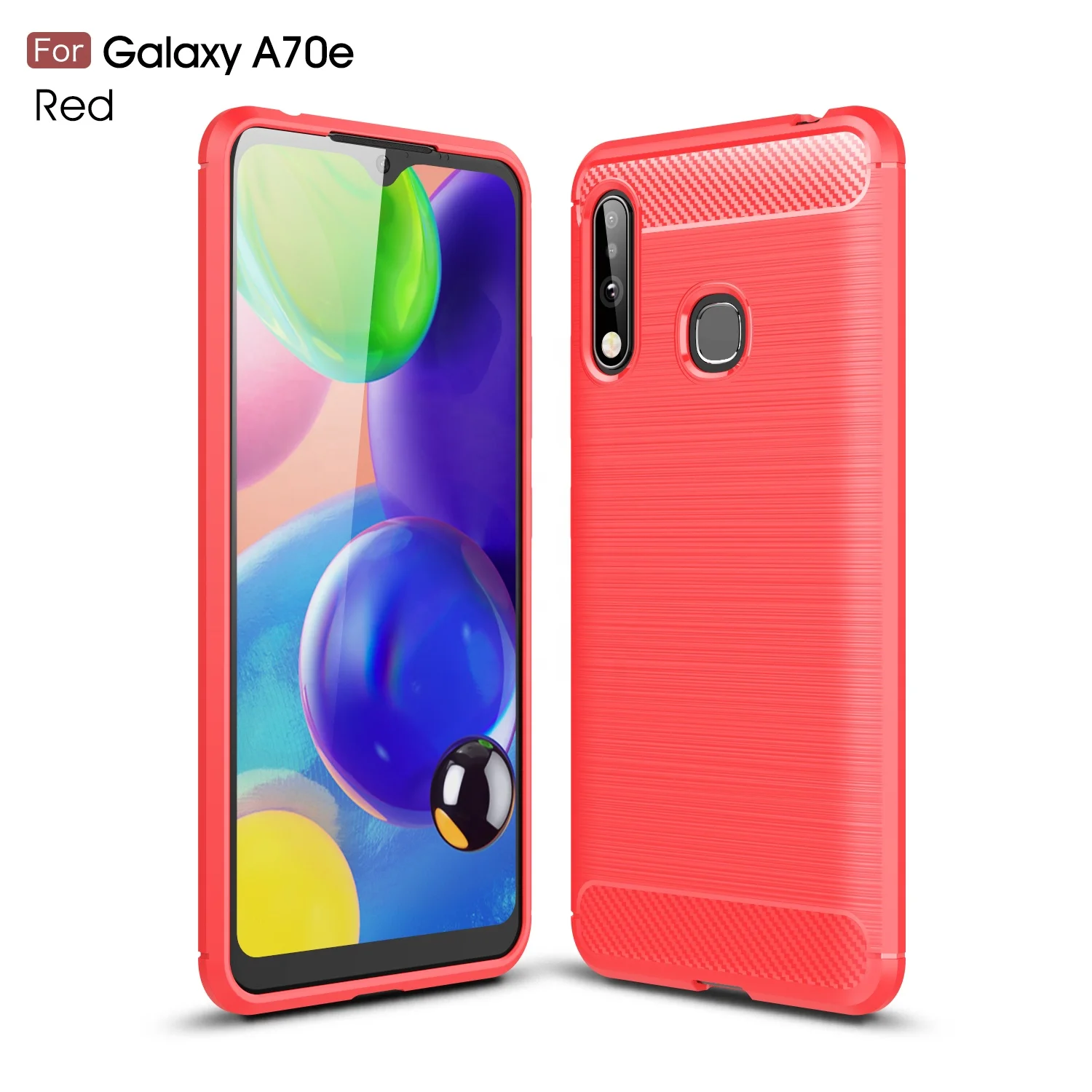 classic design brushed carbon fiber soft TPU shock proof popular cell phone back cover case For Samsung galaxy A70E, Multi-color, can be customized
classic design brushed carbon fiber soft TPU shock proof popular cell phone back cover case For Samsung galaxy A70E, Multi-color, can be customized