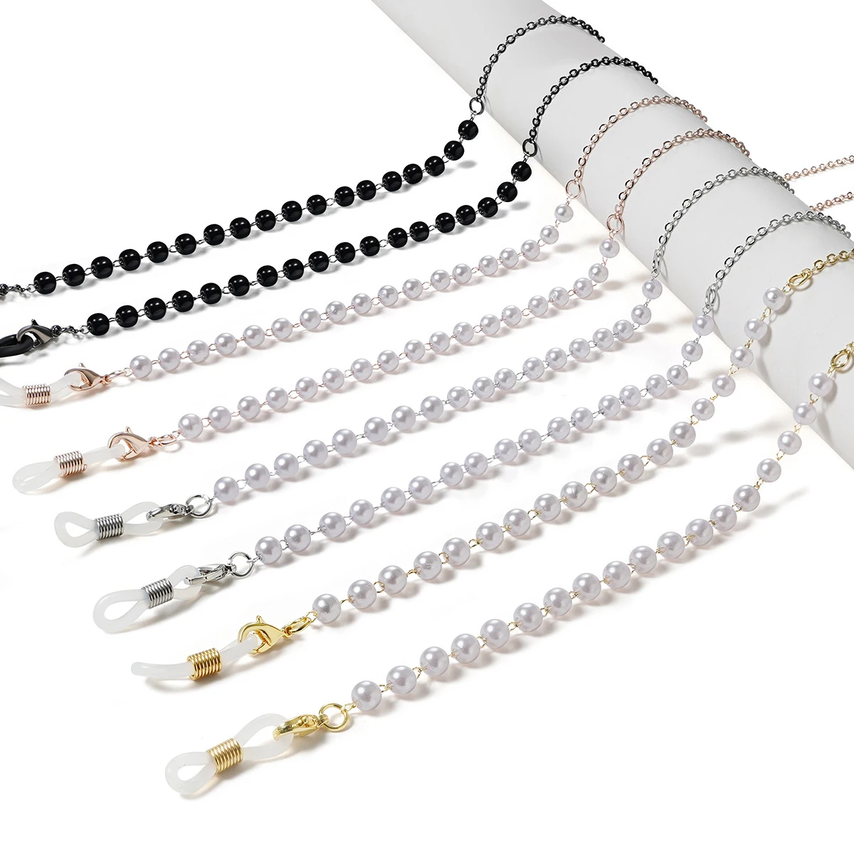 Drop Shipping Gold Bead Chain For Sun Glasses Rope Necklace Pearl String Eye Glasses Eyeglasses Sunglasses Chain With Hook
Drop Shipping Gold Bead Chain For Sun Glasses Rope Necklace Pearl String Eye Glasses Eyeglasses Sunglasses Chain With Hook
