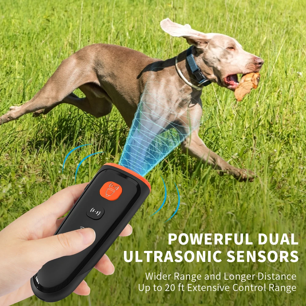 

Amazon Top Seller 2022 Tize 3 Modes 1000 MAh Anti Bark Stop Barking Control Device Ultrasonic Dog Bark Deterrent