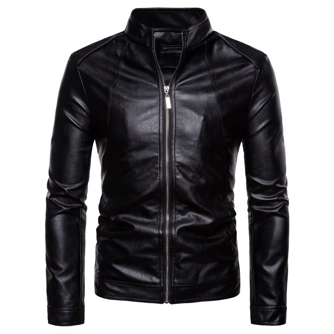 Fashion Blank Motorcycle Leather Thick In Stock Men's 5x Biker Pu Jacket, Customized colors
Fashion Blank Motorcycle Leather Thick In Stock Men's 5x Biker Pu Jacket, Customized colors