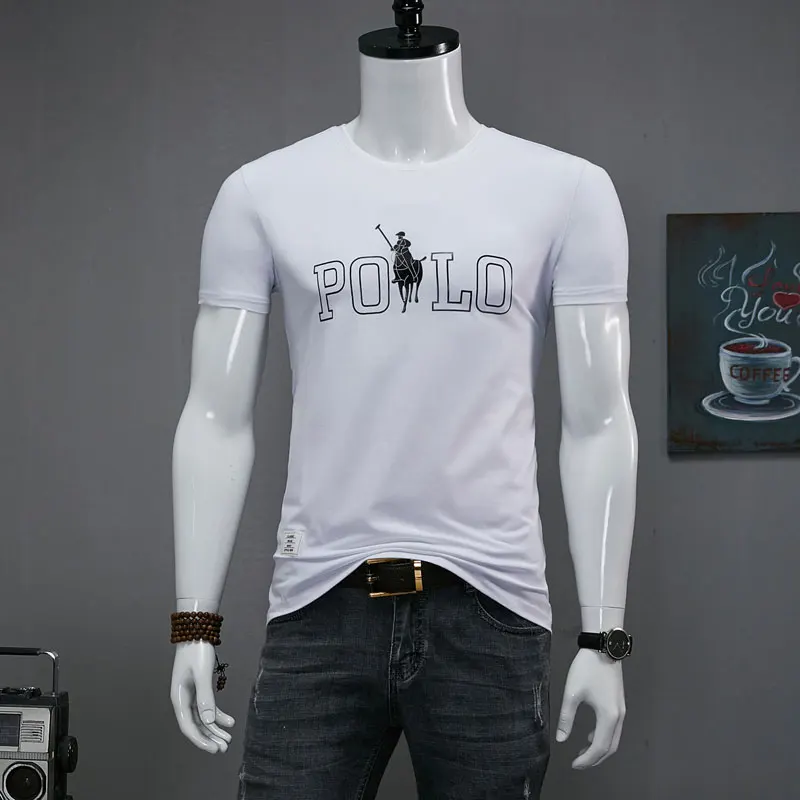 Plain Short-Sleeved Cotton Fit Stylish Graphic O Neck Men's Wholesale Print Custom T-Shirt
Plain Short-Sleeved Cotton Fit Stylish Graphic O Neck Men's Wholesale Print Custom T-Shirt