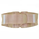 Adjustable support waist belt four steel plates protect waist band
