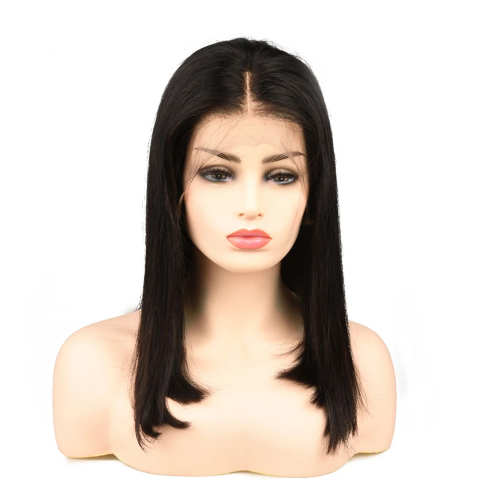 Good Quality Cheap Price Short Bob 16 Inches 100% Good Quality Human Hair Full Lace Wig
Good Quality Cheap Price Short Bob 16 Inches 100% Good Quality Human Hair Full Lace Wig
