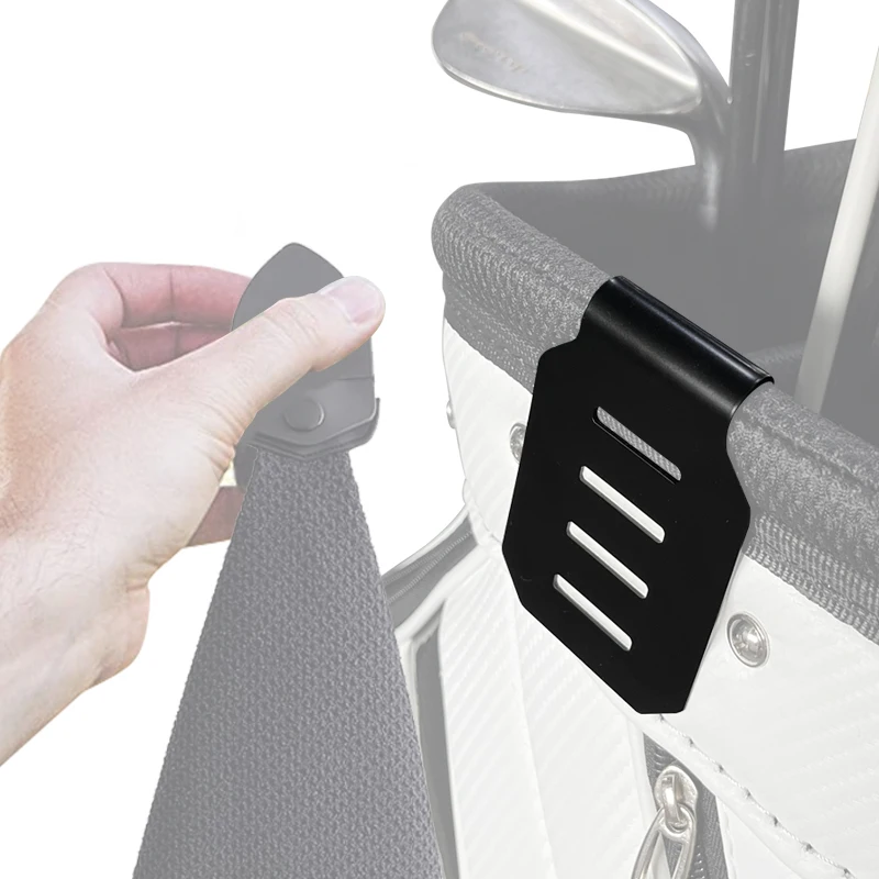 Golf Bag Metal Landing Pad I Metal Bag Clip for Use of Magnetic Golf Gear Accessories with Convenient Positioning on Golf bag
Golf Bag Metal Landing Pad I Metal Bag Clip for Use of Magnetic Golf Gear Accessories with Convenient Positioning on Golf bag