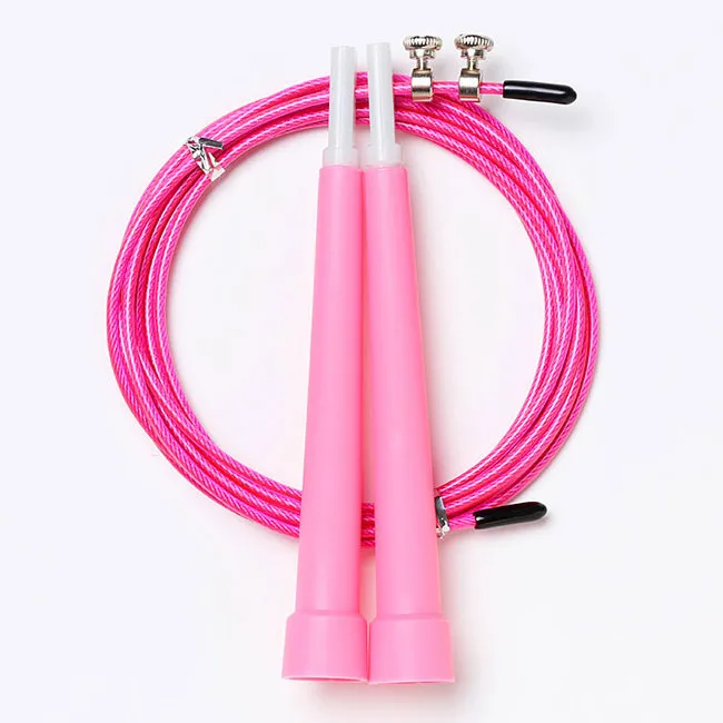 Factory Price Anti-Slip Handles Steel Wire Adjustable Skipping Jump Rope, Black,red,orange,pink,blue,green,yellow,purple
Factory Price Anti-Slip Handles Steel Wire Adjustable Skipping Jump Rope, Black,red,orange,pink,blue,green,yellow,purple