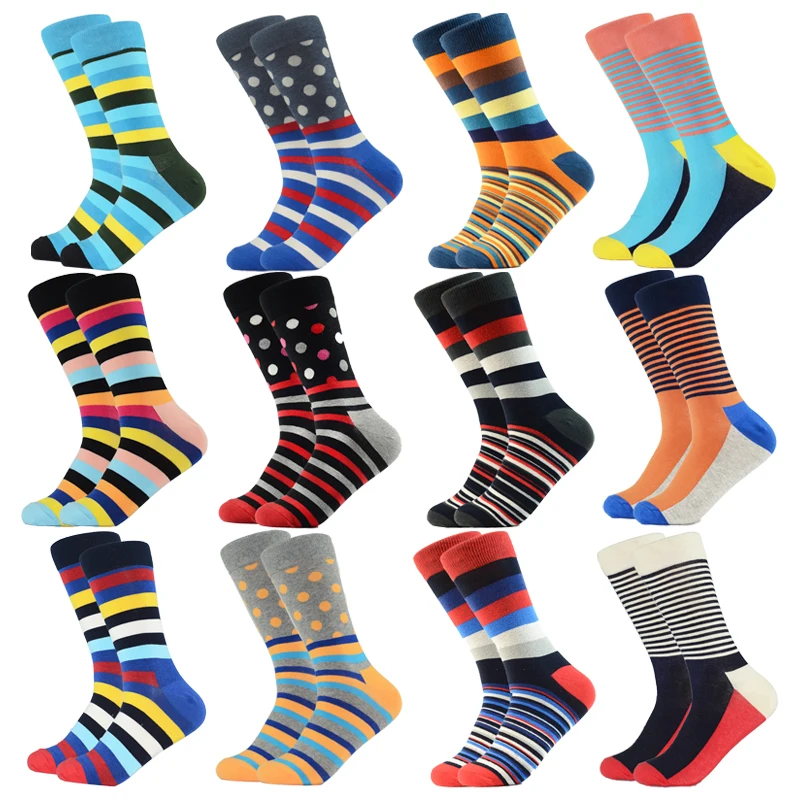 2021 New Sublimation Designer Logo Cotton Socks Novelty Colorful Striped Funny Male Socks Casual Crew Gifts Socks for Men, Custom color
2021 New Sublimation Designer Logo Cotton Socks Novelty Colorful Striped Funny Male Socks Casual Crew Gifts Socks for Men, Custom color