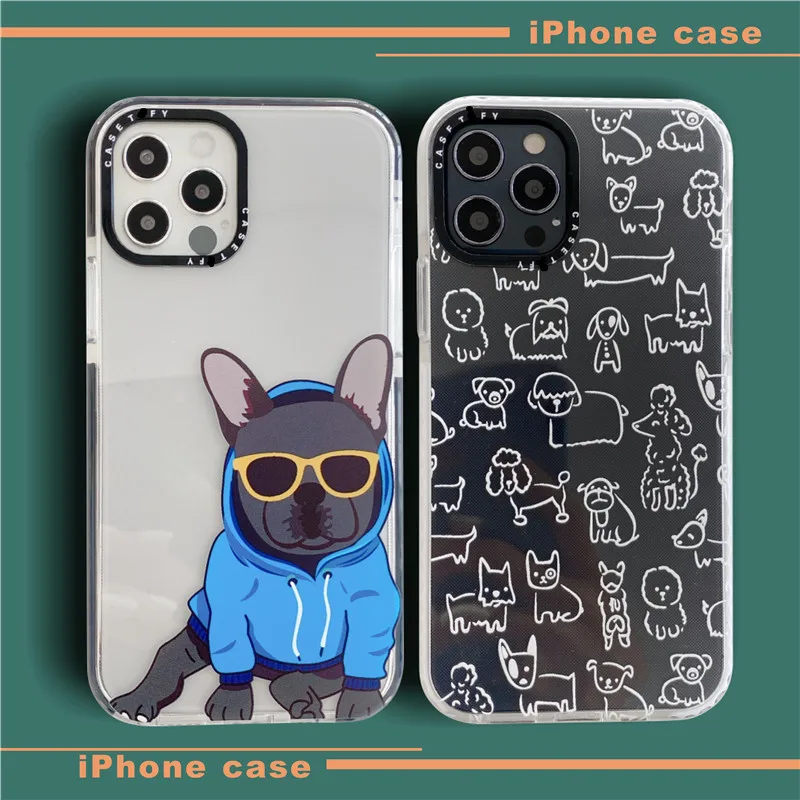 Cartoon Cool Dog Creative for iPhone case 12 Mini 12mini 11 Pro Max Phone Case 8 7 Plus XR X XS SE Cover
Cartoon Cool Dog Creative for iPhone case 12 Mini 12mini 11 Pro Max Phone Case 8 7 Plus XR X XS SE Cover