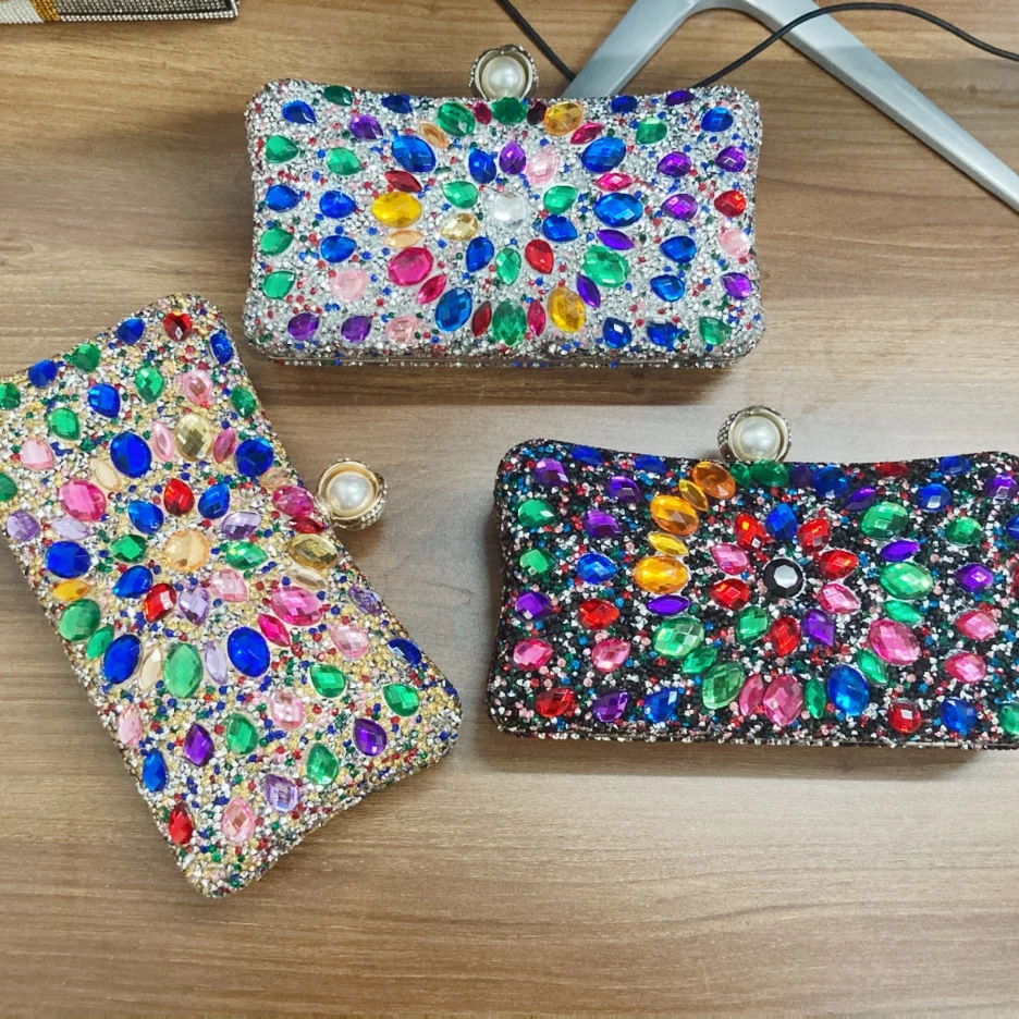 Wholesale instagram popular evening clutch handbag rhinestone crystal evening bags shiny luxury party wedding rhinestone purses, Any colors
Wholesale instagram popular evening clutch handbag rhinestone crystal evening bags shiny luxury party wedding rhinestone purses, Any colors