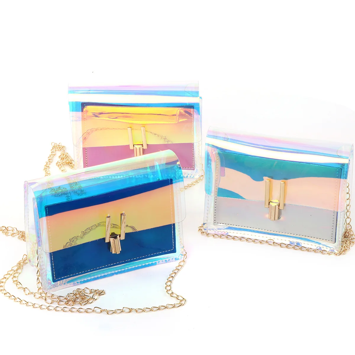 2020 lady Transparent Messenger Crossbody Bag Women Jelly Laser hand Bags Clear Shoulder Bags
2020 lady Transparent Messenger Crossbody Bag Women Jelly Laser hand Bags Clear Shoulder Bags