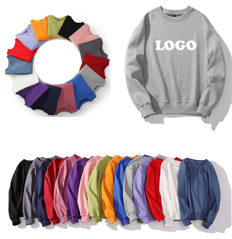 Solid color long sleeve casual top sports activewear heavyweight clothes gym crewneck sweatshirt men for winter, 6 colors
Solid color long sleeve casual top sports activewear heavyweight clothes gym crewneck sweatshirt men for winter, 6 colors