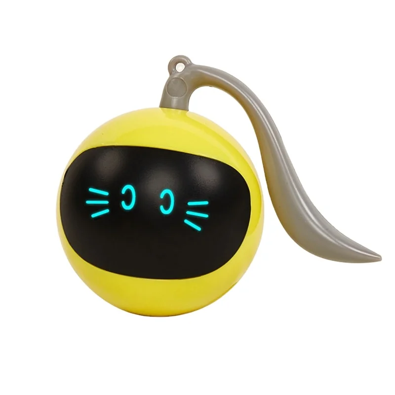 Pet Smart Interactive Cat Toy Colorful LED Self Rotating Ball Toys USB Rechargeable Kitten Electronic Ball Toys Cat Accessories
Pet Smart Interactive Cat Toy Colorful LED Self Rotating Ball Toys USB Rechargeable Kitten Electronic Ball Toys Cat Accessories
