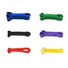 hot selling custom logo stretch training bands workout exercise hip circle gym fitness latex resistance bands set