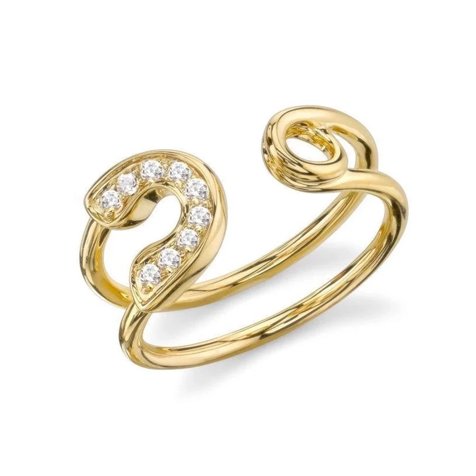 wholesale fashion jewelry 925 sterling silver women jewelry 18k gold plated luxe pave safely pin ring
wholesale fashion jewelry 925 sterling silver women jewelry 18k gold plated luxe pave safely pin ring