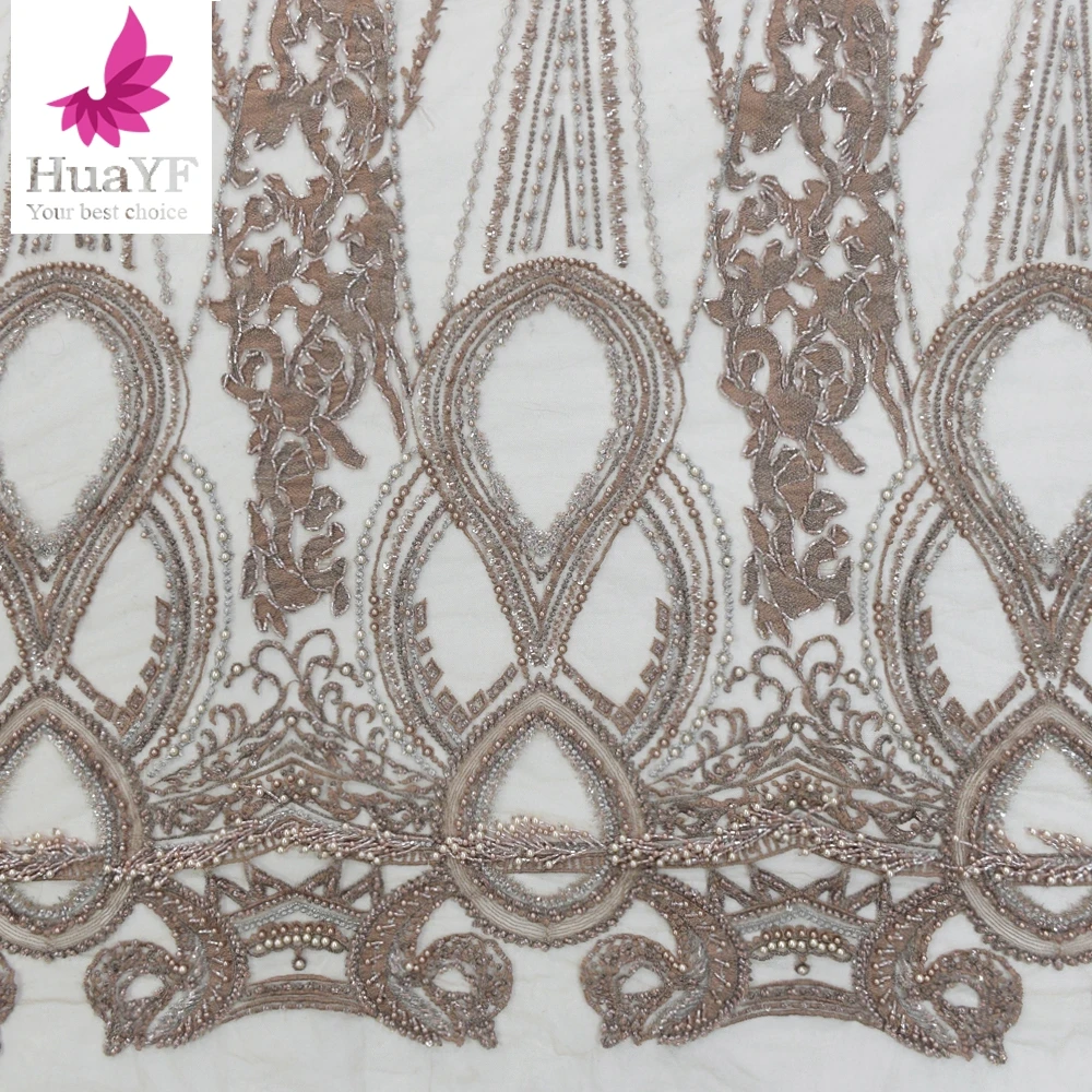 HOT african 3d coffee heavy handmade fringe beaded lace brown embroidery pearls sequins lace wedding dress fabric HY1327-2, As picture
HOT african 3d coffee heavy handmade fringe beaded lace brown embroidery pearls sequins lace wedding dress fabric HY1327-2, As picture