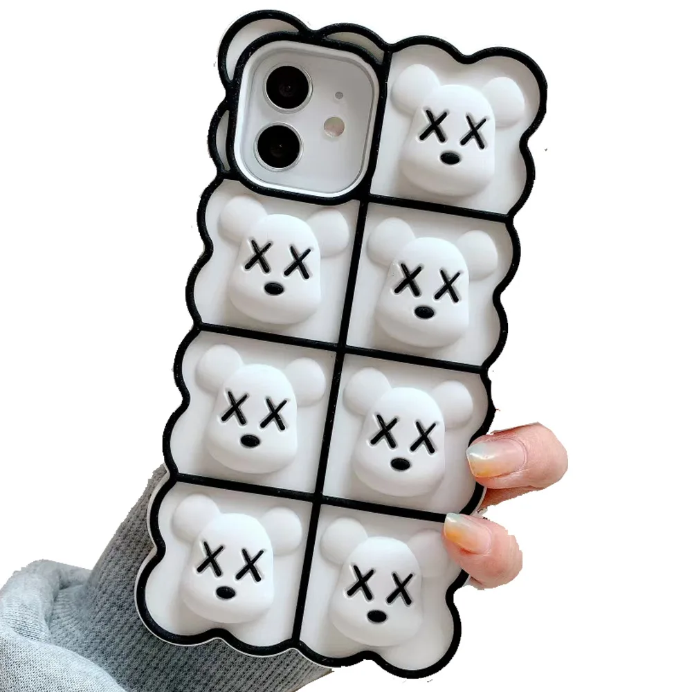 Three-Dimensional Pinch Violent Bear Head Cat Paw Silicone Mobile For Phone Case Suitable For Iphone12 /12 Pro Max
Three-Dimensional Pinch Violent Bear Head Cat Paw Silicone Mobile For Phone Case Suitable For Iphone12 /12 Pro Max