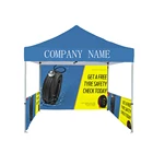 Advertising Promotion Counter Outdoor Exhibition Booth 3x3 tent for Event