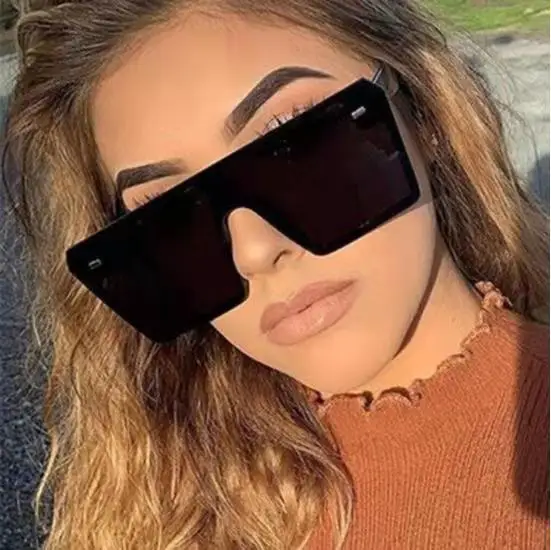 2020 new fashion trendy one piece vintage big square frame oversized women men shades sun glasses sunglasses 2021, Custom colors
2020 new fashion trendy one piece vintage big square frame oversized women men shades sun glasses sunglasses 2021, Custom colors