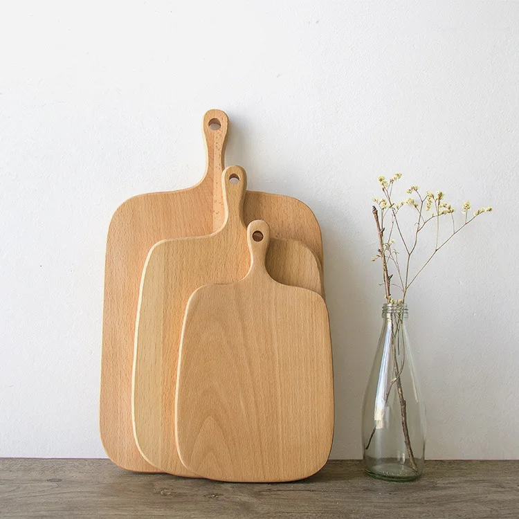 Wholesale logo engraved shusi tray with handle hole square beach wooden chopping board, Beach wood color
Wholesale logo engraved shusi tray with handle hole square beach wooden chopping board, Beach wood color