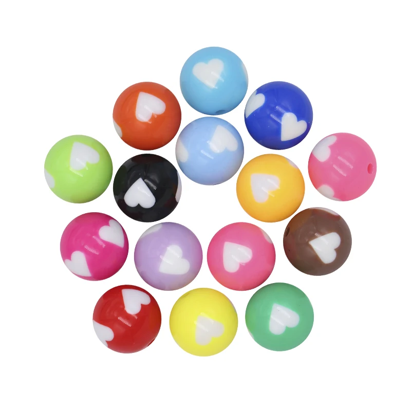 Huiran 100pcs Heart Pattern Wholesale Beads Bubblegum Beads Acrylic Loose Beads For Jewelry Making Bag
Huiran 100pcs Heart Pattern Wholesale Beads Bubblegum Beads Acrylic Loose Beads For Jewelry Making Bag